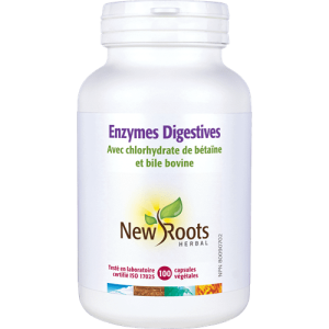 Enzymes digestives avec bétaine 100 capsules