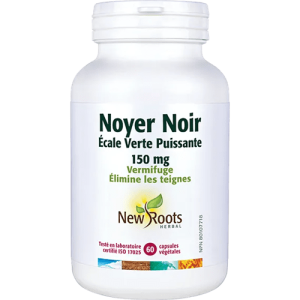 Noyer noir (écales vertes) 150mg 60caps