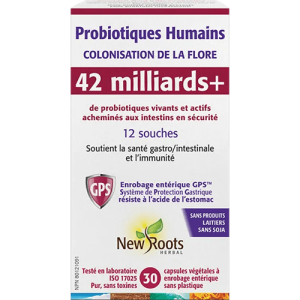 Probiotiques Humains 42 milliards 30 capsules