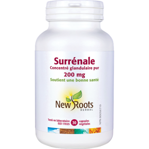 New Roots herbal - Surrénale Concentré glandulaire pur 200 mg -
