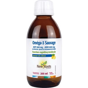 Omega 3 Sauvage AEP 900mg -ADH 600mg saveur citron 200ml