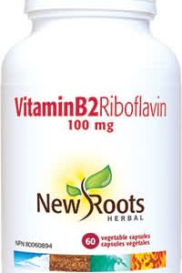 Riboflavine (B2) 100mg 60 capsules