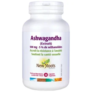 Ashwagandha (extrait) 500 mg - 5 de withanolides