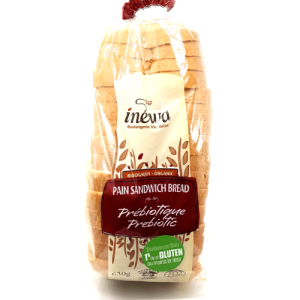 Pain Sandwich Prébiotique faible en gluten bio 630g