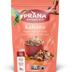 Collation noix à l'érable et sel de mer Kabana bio