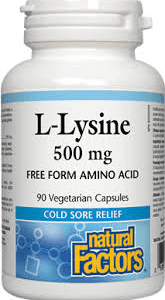 L-Lysine 500 mg 90 capsules
