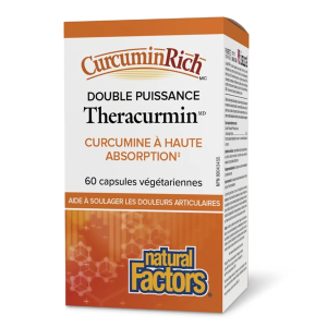 Natural Factors - CurcuminRich double puissance Theracurmin