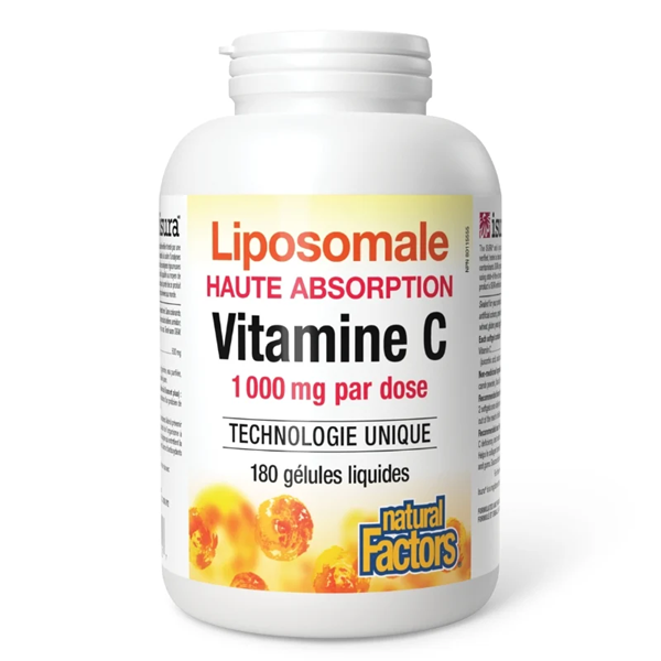 Natural Factors – Vitamine C liposomale 1000 mg