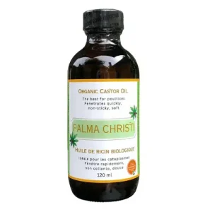 Palma Christi huile de ricin biologique 120ml