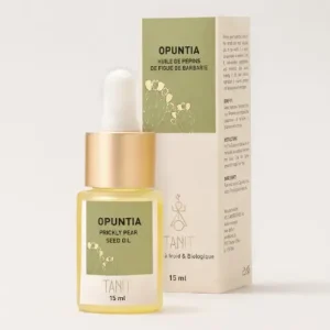 Tanit Huile de pépins de figue de Barbarie bio pressé à froid 15ml