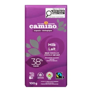 Camino - Barre de chocolat bio 100g