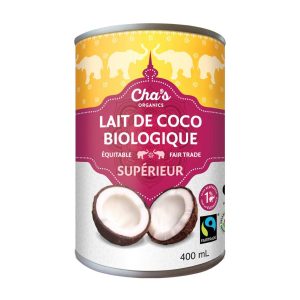 Cha's - Lait de coco bio 400ml