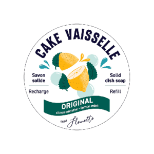Cake vaisselle Original citron menthe 200g