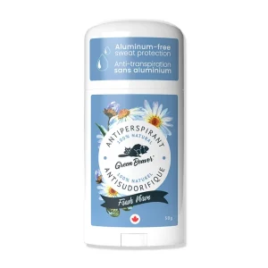 The Green Beaver - Antisudorifique 50g pour femmes