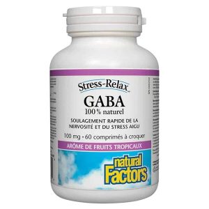 Natural Factors - Gaba 100 mg