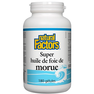 Huile de foie de morue - 180 gélules