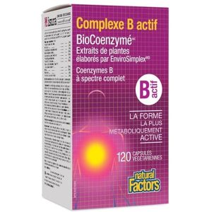 Natural Factors - Complexe B actif