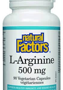 L-Arginine 500mg 90 capsules