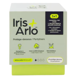 Iris + Arlo - Protèges-dessous en coton bio -