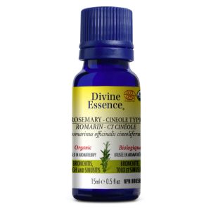 Huile essentielle Romarin Cineole bio (Rosmarinus officinalis cineoliferum)