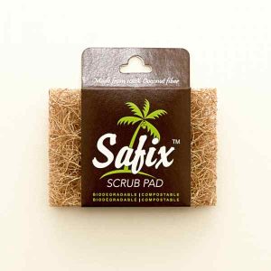 Tampon à récurer biodégradable en noix de coco