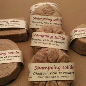 Barre shampoing solide
