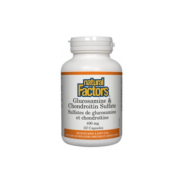 Natural Factors – Glucosamine chondroitine 900 mg