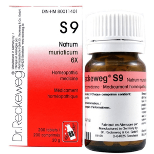 S9 Natrum mur 6X 200 comprimés