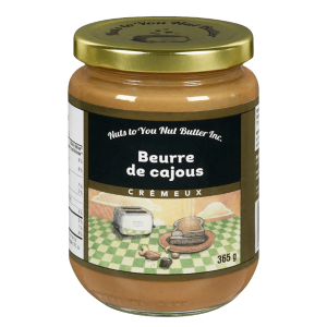 Beurre de cajous crémeux 365g