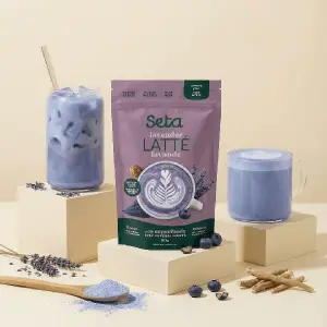 Latte à la lavande 90g