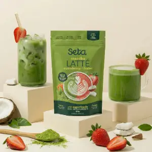 Latté Matcha Fraise 110g