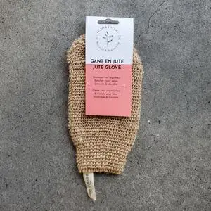 Eco human life – Gant de jute exfoliant