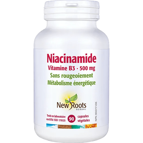 New Roots herbal – Niacinamide B3 500mg 90 capsules