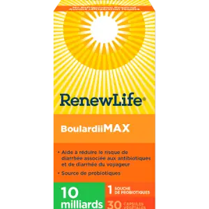 Renew Life - Boulardii max 10 miliards 30 caps
