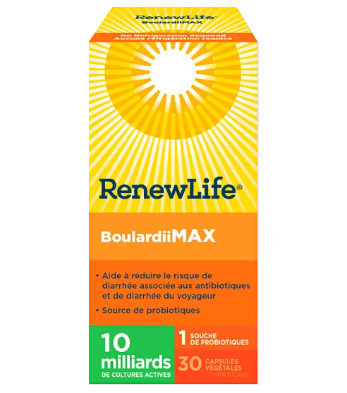 Renew Life – Boulardii max 10 miliards 30 caps