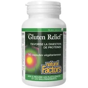Natural Factors - Gluten Relief 90 capsules