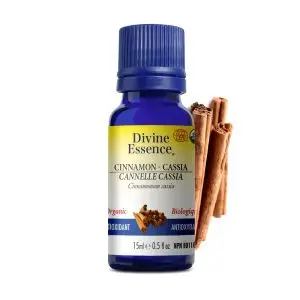 Divine Essence - Huile essentielle Cannelle cassia bio 15 ml (cinnamomum cassia)