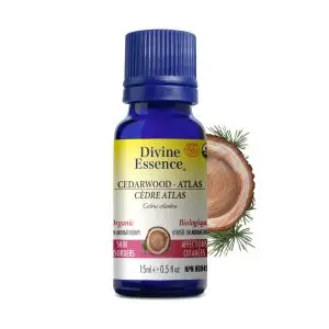 Divine Essence - Huile essentielle Cedre Atlas bio (Cedrus atlantica) 15 ml