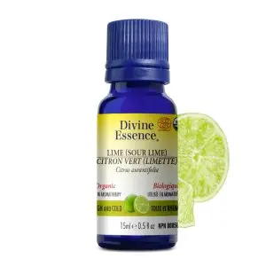 Divine Essence - Huile essentielle Citron vert (limette) bio (Citrus aurantifolia) 15ml