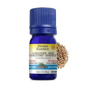 Divine Essence - Huile essentielle Coriandre bio (Coriandrum sativum) 5 ml