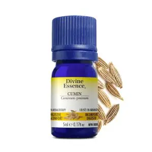 Divine Essence - Huile essentielle Cumin bio (Cuminum cyminum) 5 ml