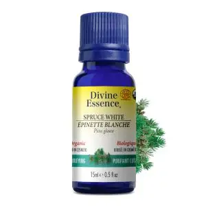 Divine Essence - Huile essentielle Epinette Blanche bio (Picea glauca) 15 ml