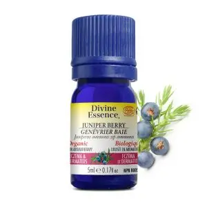 Divine Essence - Huile essentielle Genevrier Baie bio (Juniperus communis ssp communis) 5 ml