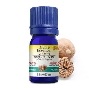 Divine Essence - Huile essentielle Muscade - noix bio 5ml