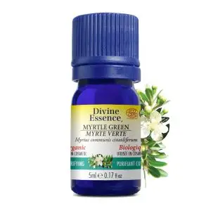Divine Essence - Huile essentielle Myrte Verte bio (Myrtus communis cineoliferum) 5 ml