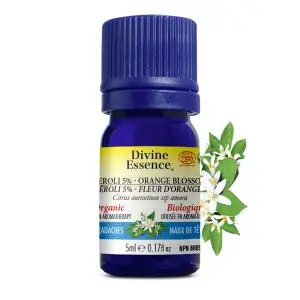 Divine Essence - Huile essentielle Neroli 5% bio (Citrus aurantium ssp amara) 5 ml