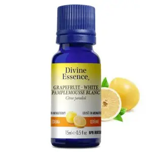 Divine Essence - Huile essentielle Pamplemousse Blanc (Citrus paradisii) 15 ml