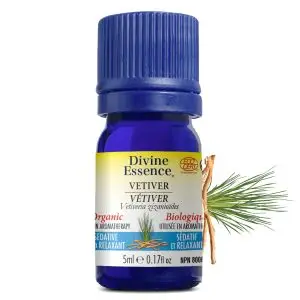 Divine Essence - Huile essentielle Vétiver Bourbon (Vetiveria zizanioides) 5 ml