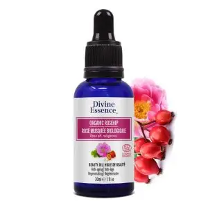 Huile végétale Rose musquée bio (Rosa aff. Rubiginosa) - 30 ml