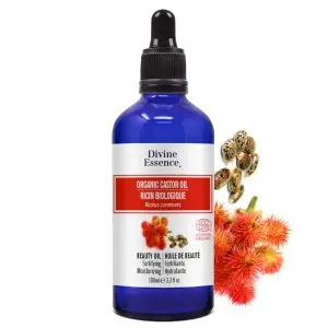 Divine Essence - Huile végétale Ricin bio (Ricinus communis) 100 ml